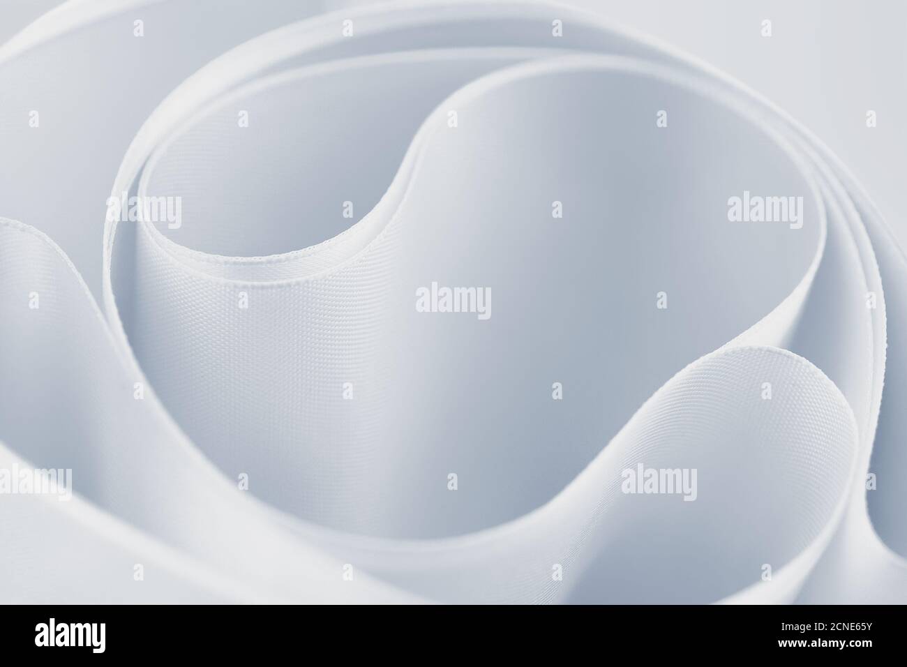 Weißer Seide Hintergrund Stockfoto