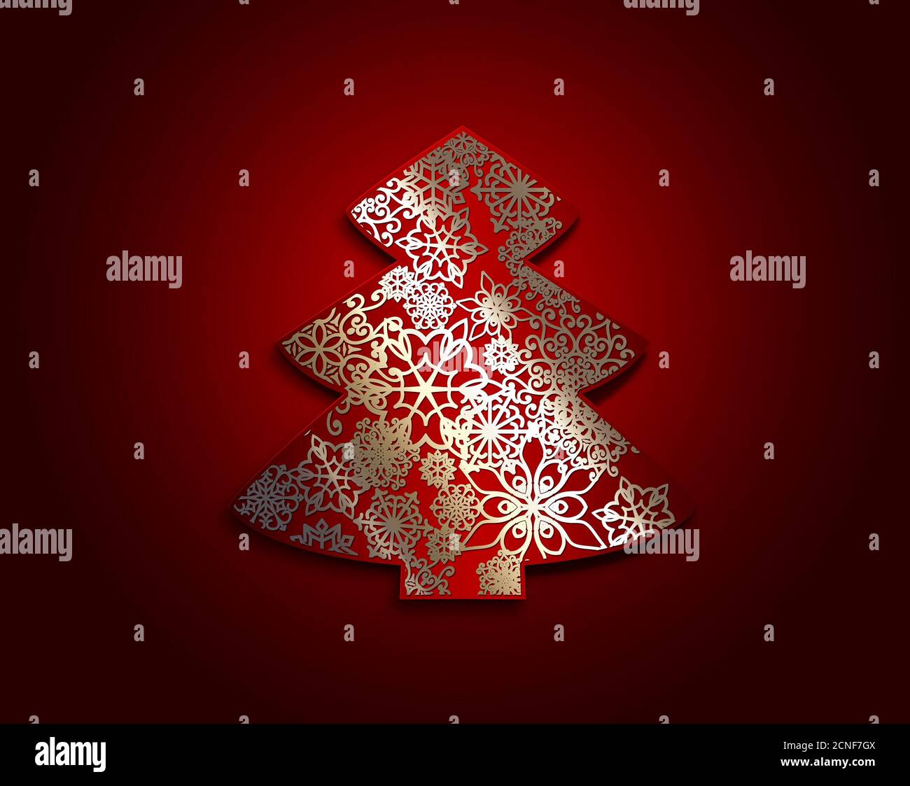 Weihnachtsbaum Stockfoto