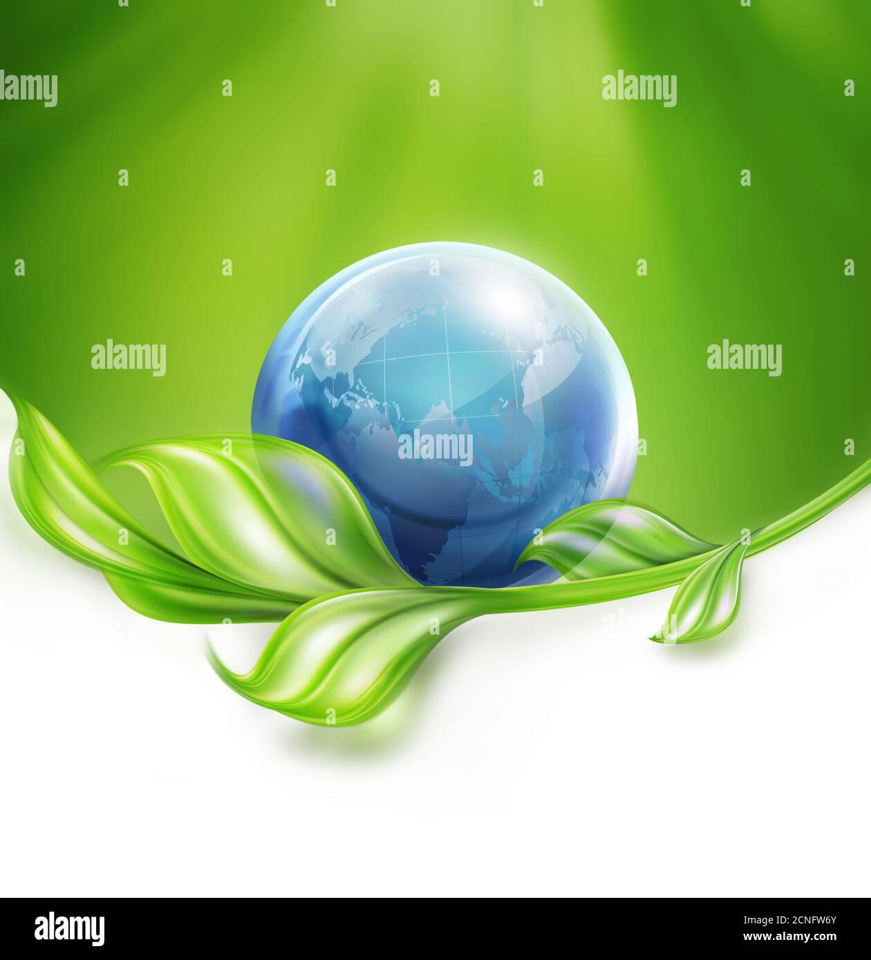 Design des Umweltschutzes Stockfoto