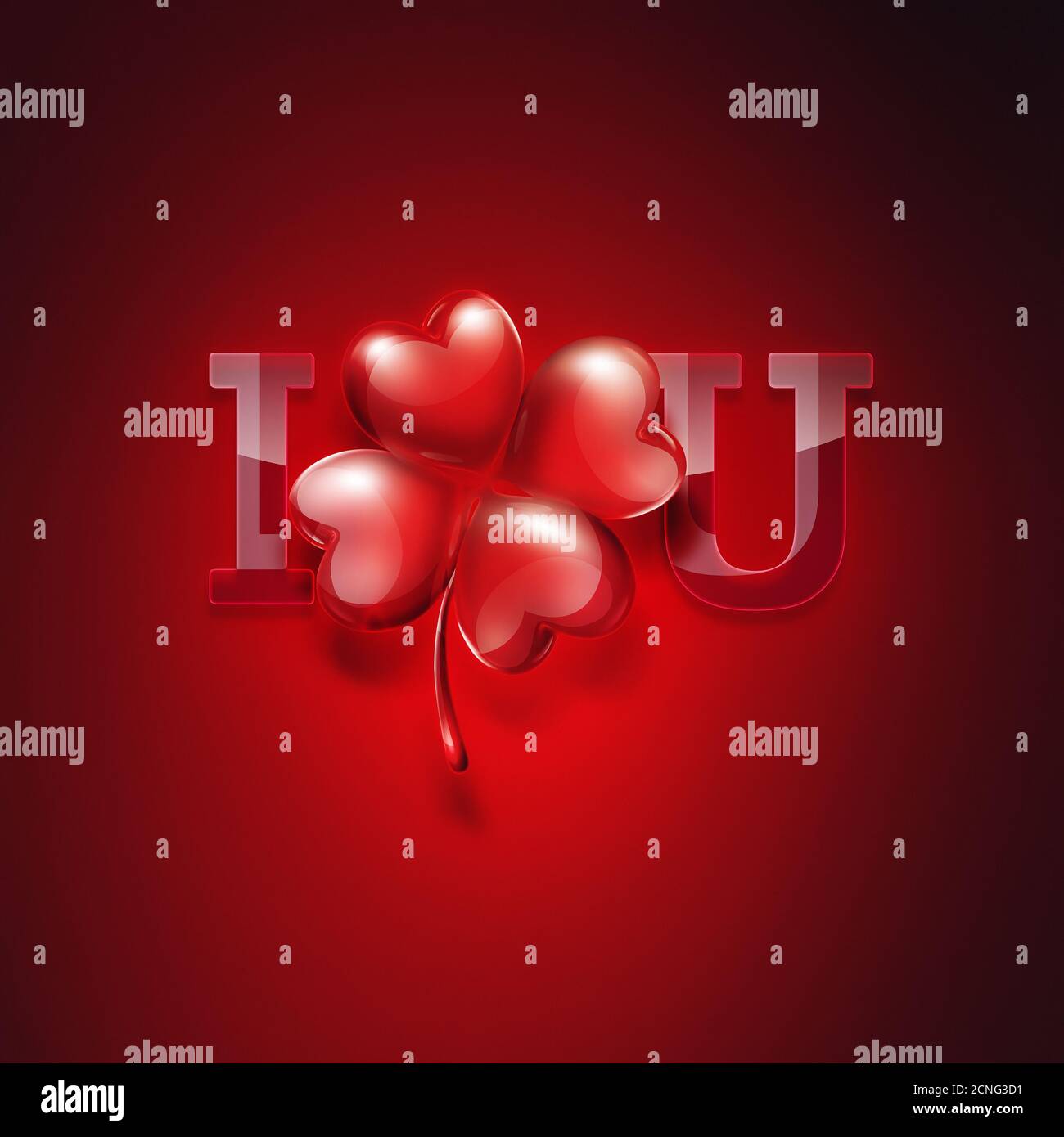 Romantisches Design-Bild Stockfoto