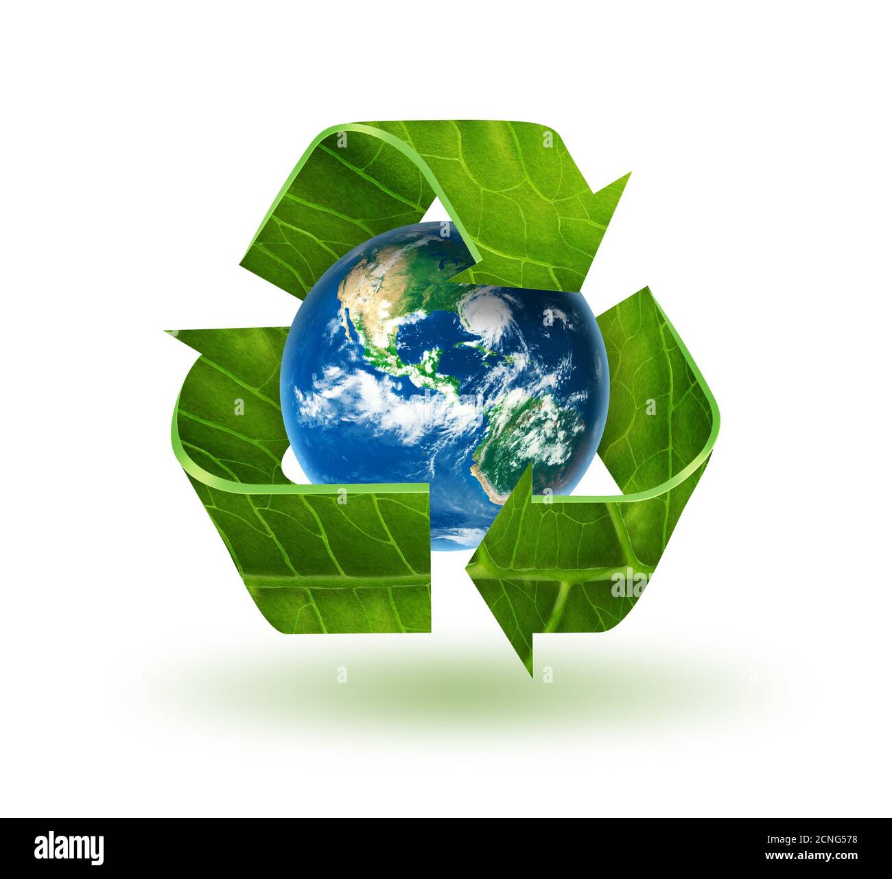 Recycling-symbol Stockfoto
