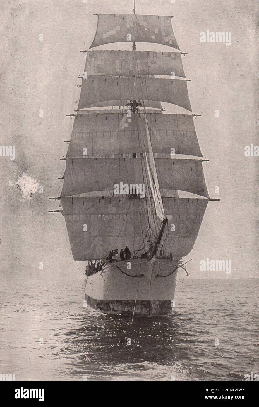 Das Moderne Eisenschiff. Versand 1903 alte antike Vintage Print Bild Stockfoto