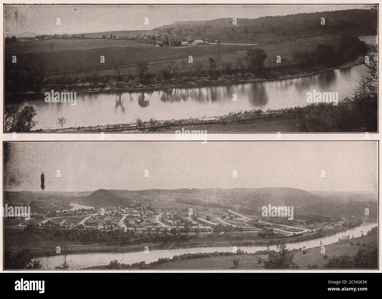 Vandergrift, Pennsylvania. Standort 1895. Fertig gestellt Stadt im Mai, 1896 1903 Stockfoto