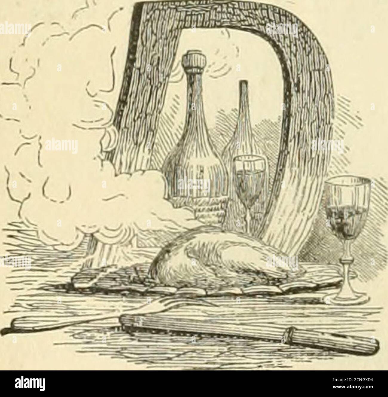 . Der amerikanische Sportler: . KAPITEL. XXIX. DIE KUNST DES KOCHENS SPIEL Gott sendet Fleisch: – Wer sendet Köche? Nequaquam satis in re una consumere curam :Ut si quis solum hoc, mala ne sint vina, laboret,Quali perfundat pisces securus olivo. 0 Stellen Sie sich nicht vor, Bruder Sportler, dass wir in all die Geheimnisse und komplizierte Utensilien eines Kochbuches eintauchen werden, oder, als wissenschaftlicher Gourmand, dass Aveare dabei ist, allein die Freuden, die Freuden und die Freuden eines gut verbreiteten Tisches zu rütteln. In der Verlängerung, oder besser gesagt in der Unterstützung, von unseren trifling Bemühungen, das Glück unserer sportlichen Freunde zu fördern w Stockfoto