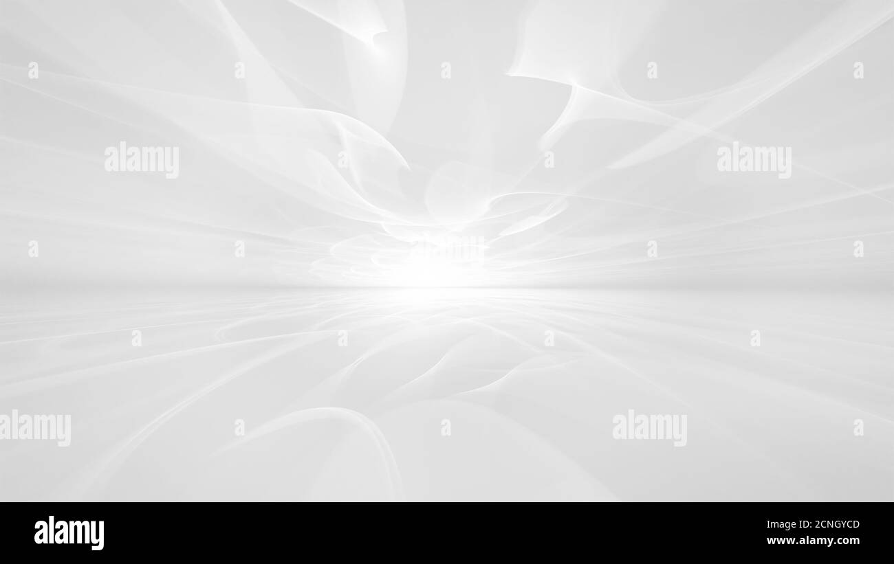 Weißer futuristischer Hintergrund Stockfoto