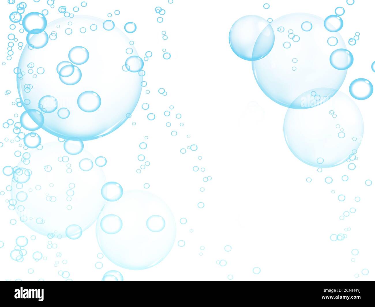 Bubbles Stockfoto