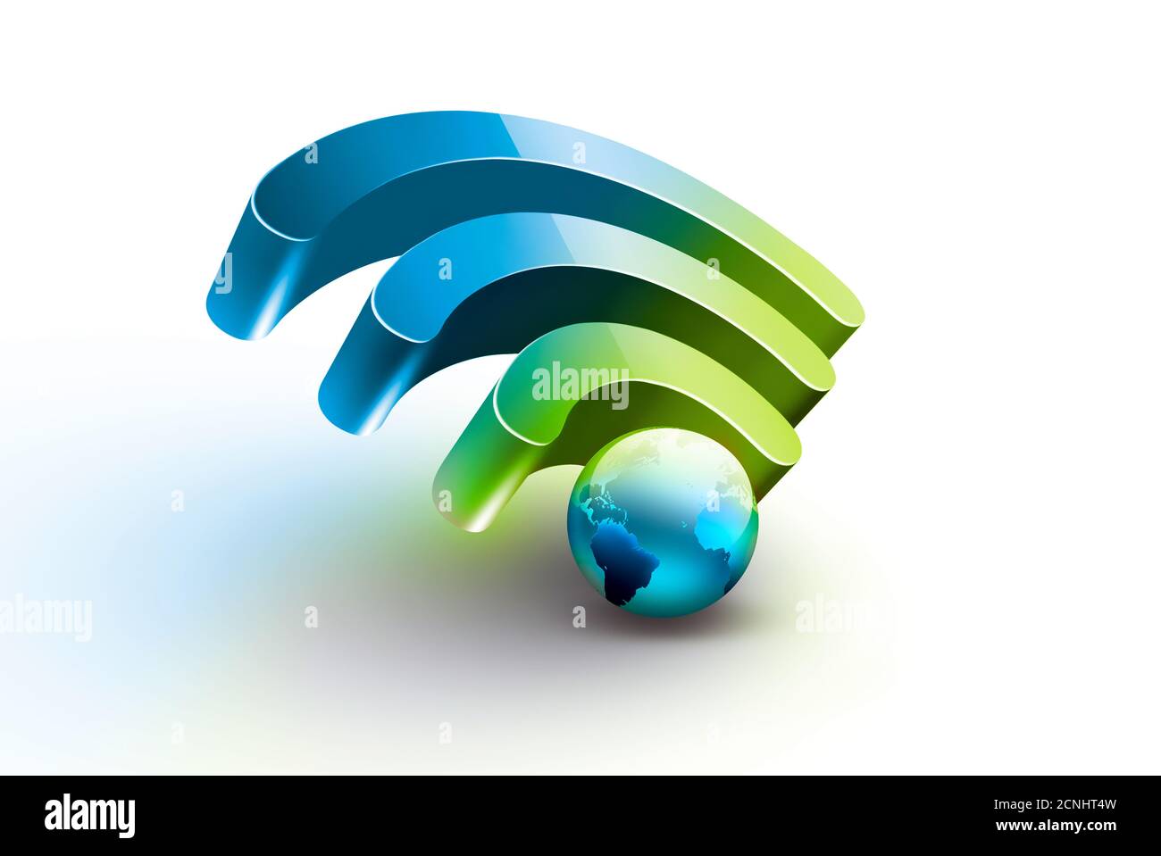 World Wi Fi Stockfoto