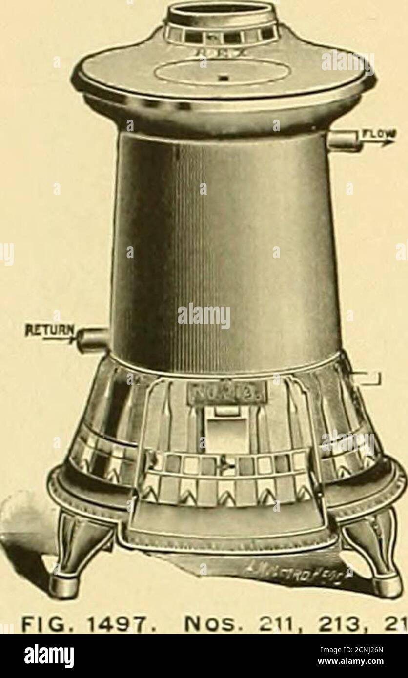 . Illustrierter Katalog von James B. Clow & Sohn, Hersteller und Händler in Lieferungen für Klempner, Dampf-und Gasmonteure, Wasser-und Gaswerke, Eisenbahnen und Auftragnehmer .. . N-TANK. ABB. 1496. TANK MIT DAMPFSPULE. TANKS AUS REINEM STAHL - F G. 1495. NUMMER - . -   1 2 3 4 5 6 7 8 9 10 11 13 13 14 15 16 LÄNGE   . FÜSSE 5 5 5 6 0 6 8 8 8 9 9 9 10 12 14 DURCHMESSER   ZOLL 20 24 30 24 30 36 42 30 36 42 30 36 42 42 43 42 UNGEFÄHRE WT. LBS. 210 260 445 345 400 600 850 600 850 1000 660 890 1200 1300 1500 1800 KAPAZITÄT     GALLONEN JE 85 120 180 140 220 320 425 300 425 575 332 470 650 750 875 1010 . Stockfoto