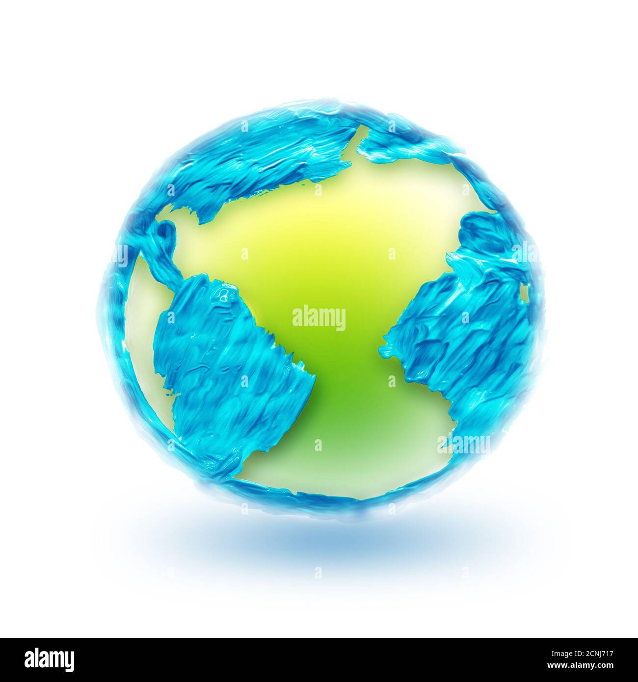 Abstrakte Welt Stockfoto