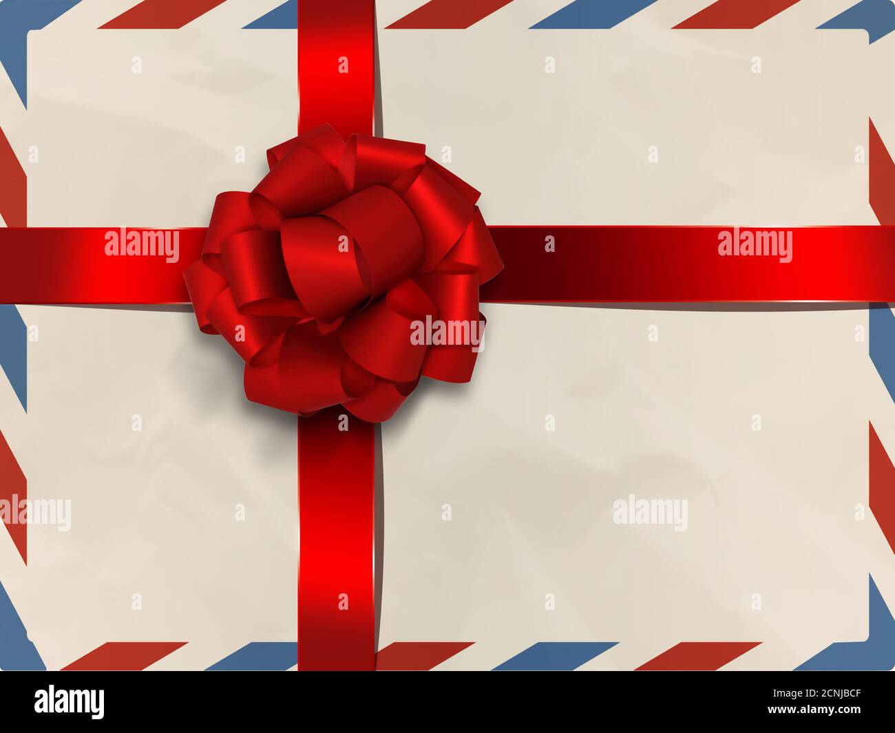 Vintage-Luftpost Stockfoto