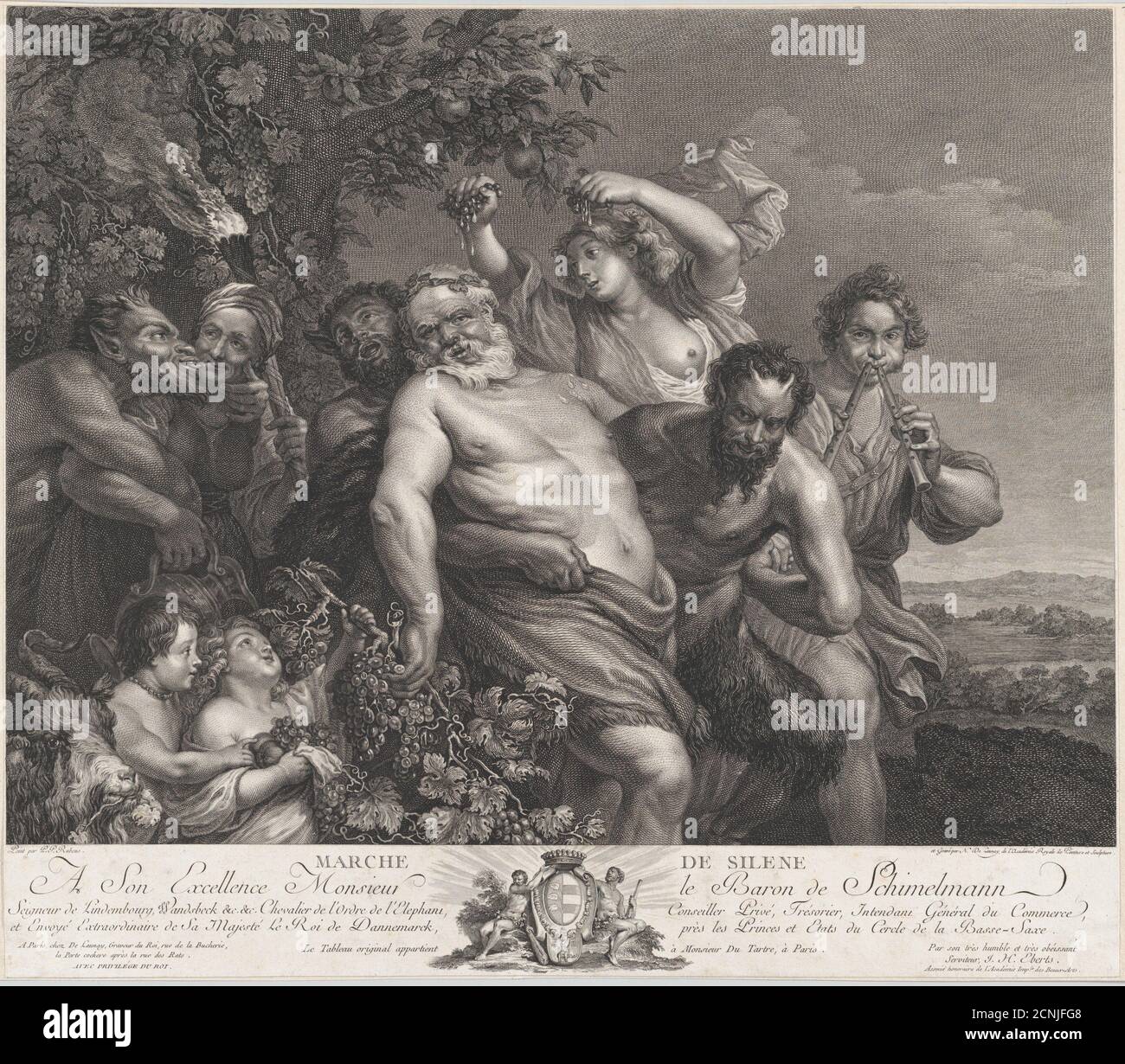Der Triumph des Silenus, 1775-78. Stockfoto