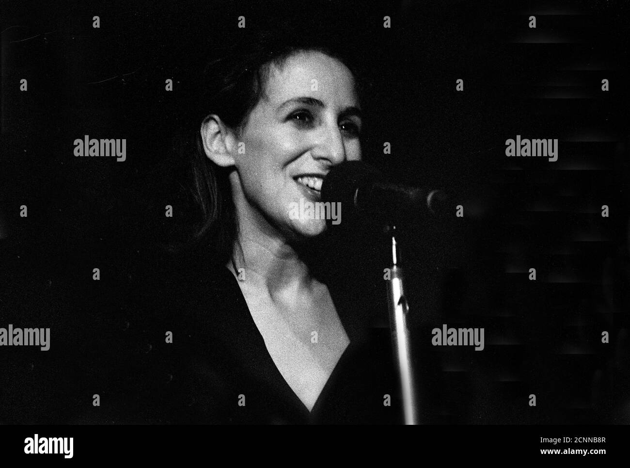Stacey Kent, Pizza on the Park, London, August 1996. Stockfoto