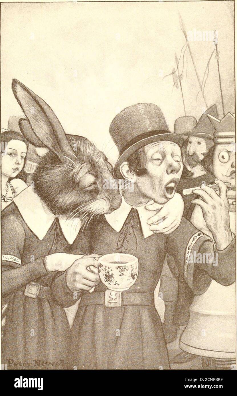 . Durch das schauende Glas und das, was Alice dort fand. D des Staubes, den atfirst Alice nicht herausfinden konnte, welches war; aber sie hat bald das Einhorn durch Hishorn unterscheiden können. Sie stellten sich dicht an Hatta, der andere Bote, stand und beobachtete den Kampf, mit 137 DURCH DAS SCHAUGLAS eine Tasse Tee in der einen Hand und ein Stück Brot und Butter in der anderen. Hes nur gerade aus dem Gefängnis, und hehadnt beendet seinen Tee, als er in watent, Haigha flüsterte zu Alice;und sie geben ihnen nur Austernschalen in dort, so sehen Sie hes sehr hungrig und durstig. Wie geht es dir, liebes Kind? Er Stockfoto