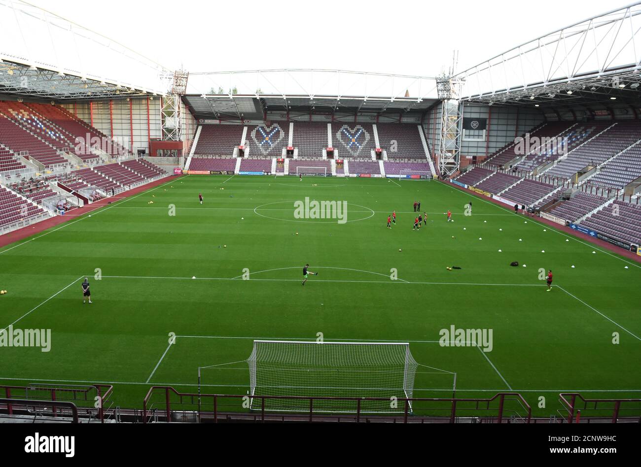 Tynecastle Park, Edinburgh, Schottland. UK, 18. September 20. Hearts V East Fife Friendly Match . Kredit: eric mccowat/Alamy Live Nachrichten Stockfoto