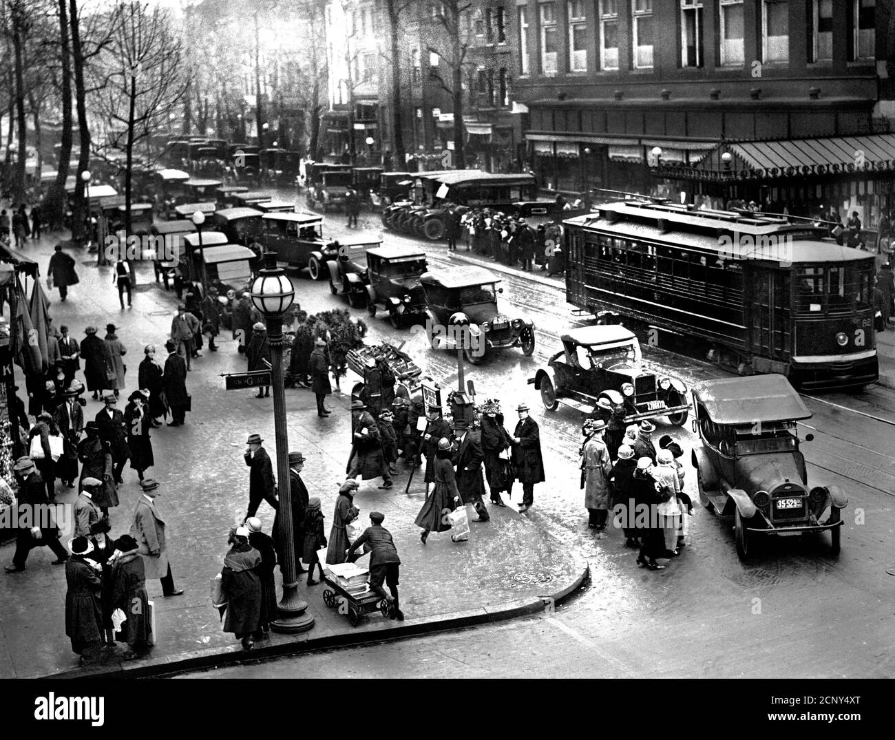 Straßenszene (New York) Stockfoto