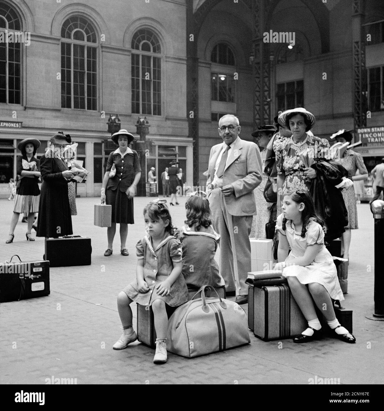 Bahnreisen (Pennsylvania) Stockfoto
