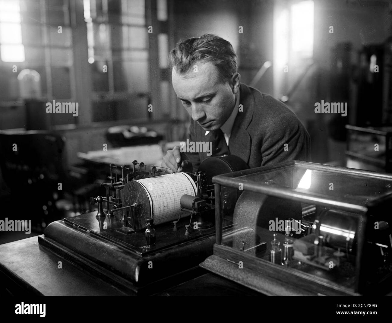 Meteorologe Kontrollausrüstung, 1924 Stockfoto