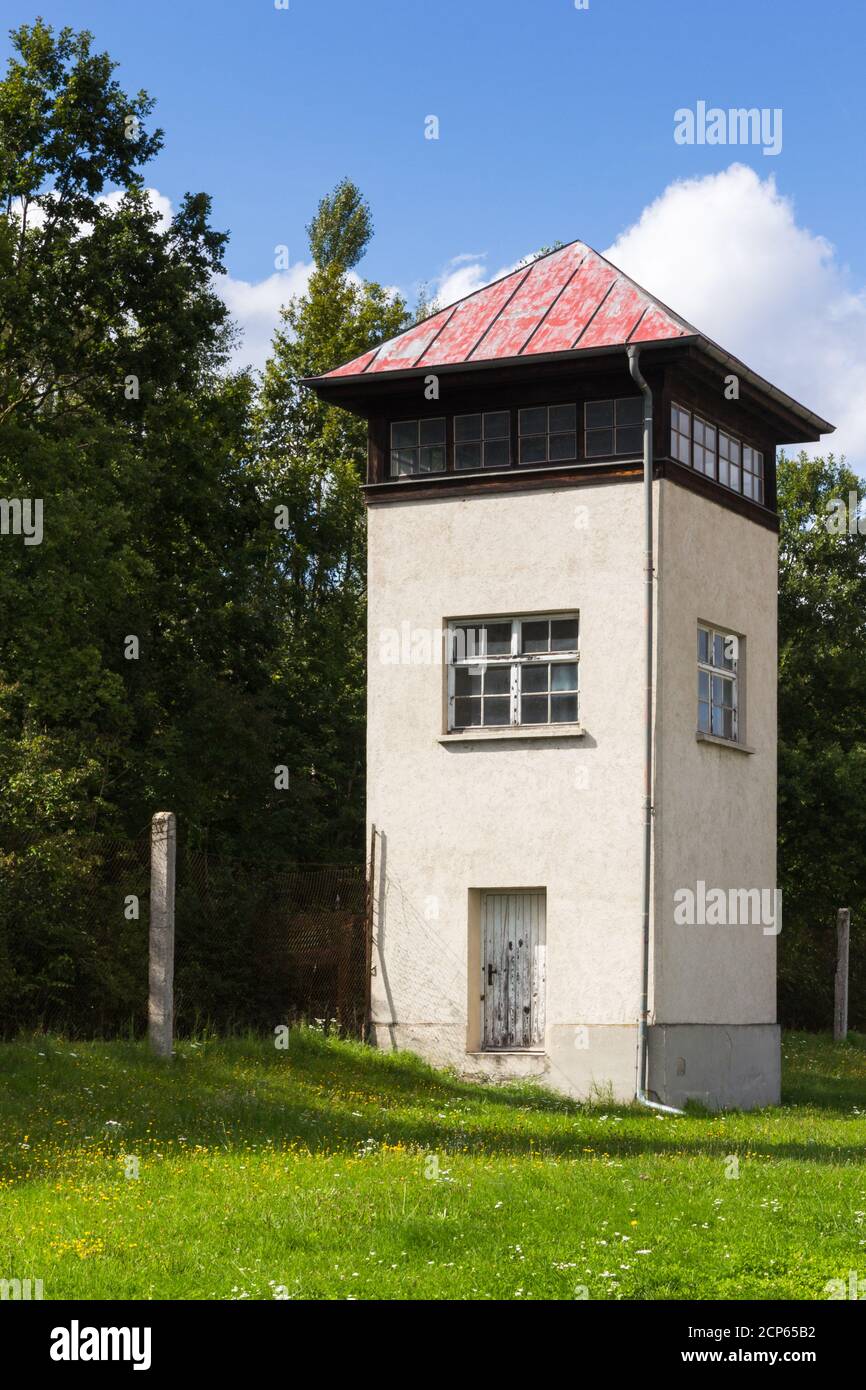 KZ Dachau in Oberbayern, Süddeutschland. Stockfoto