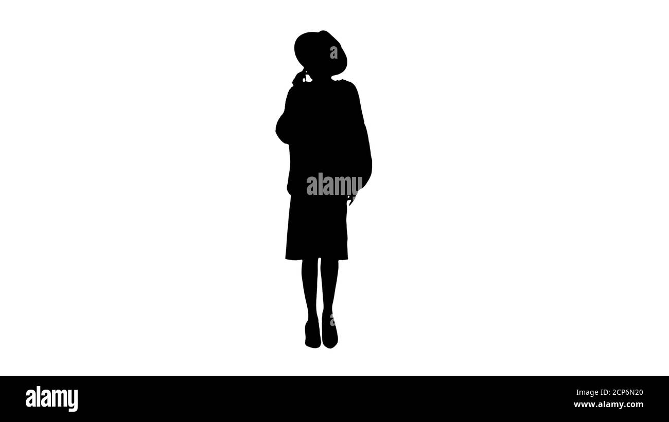 Frustriert afroamerikanische Frau in Strickpullover und weiß h Stockfoto