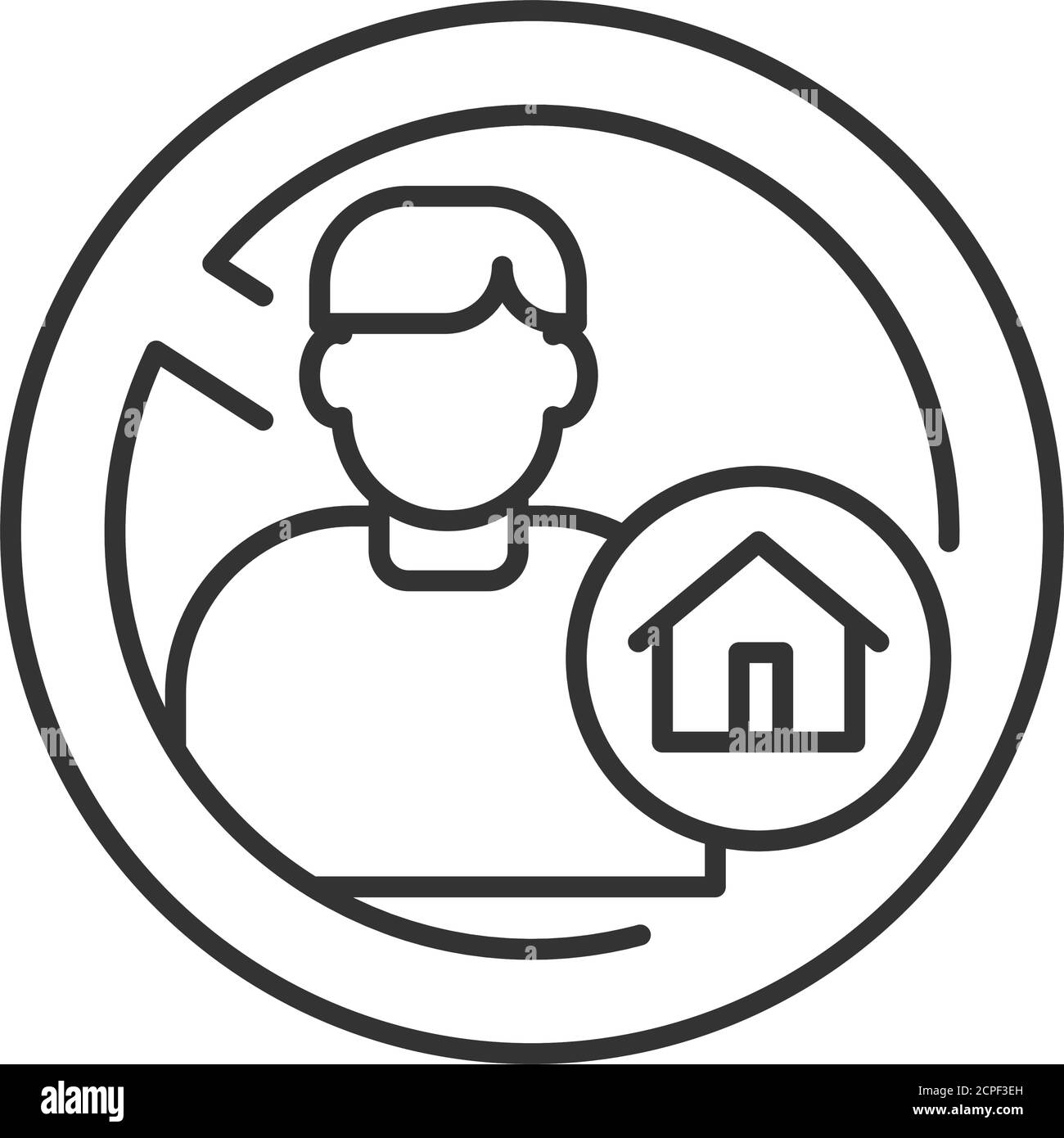 Symbol für obdachlose schwarze Linie. Konzept der sozialen Probleme. Melden Sie sich für Webseite, mobile App, Banner, soziale Medien an. Bearbeitbare Kontur. Stock Vektor Symbol für obdachlose schwarze Linie. Konzept der sozialen Probleme. Melden Sie sich für Webseite, mobile App, Banner, soziale Medien an. Bearbeitbare Kontur. Stock Vektor