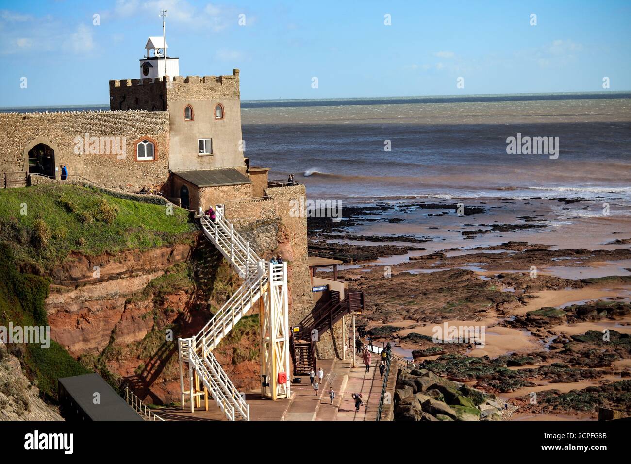 The_clock_tower_sidmouth Stockfotos und bilder Kaufen Alamy