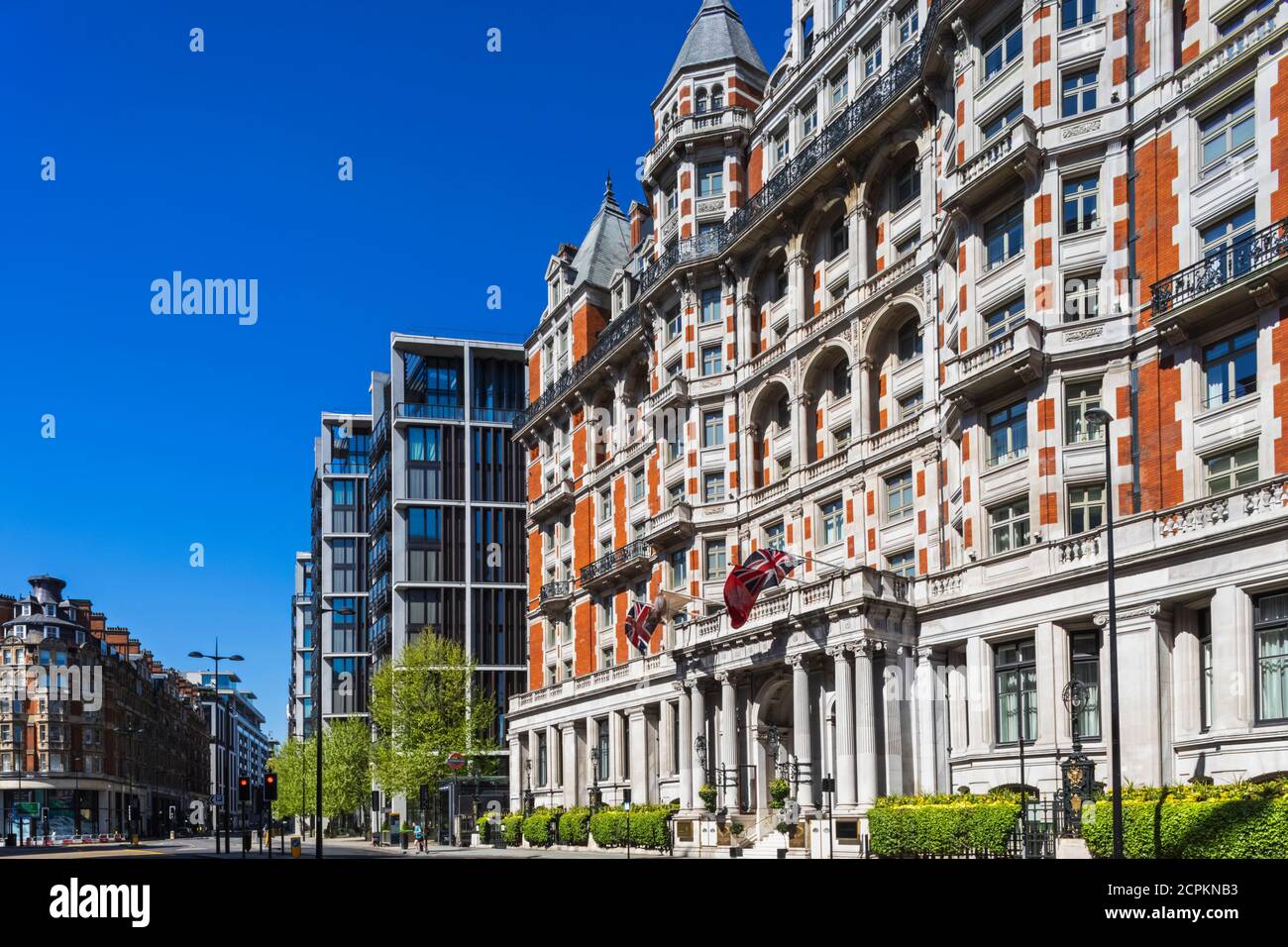 England, London, Westminster, Kensington und Chelsea, Knightsbridge, das Mandarin Oriental Hotel Stockfoto
