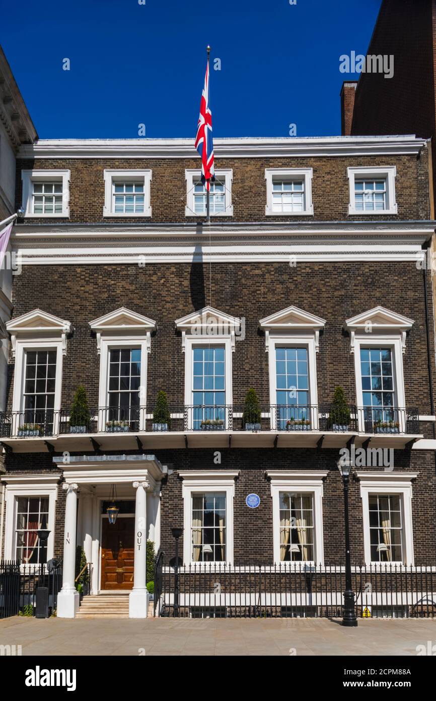 England, London, Westminster, St. James's, St. James Square, Chatham House alias The Royal Institute of International Affairs Stockfoto