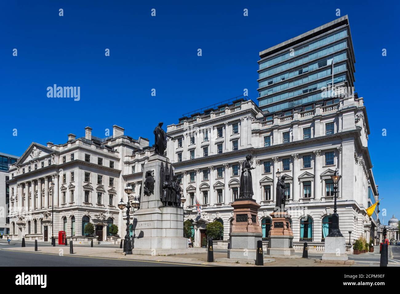 England, London, Westminster, St. James's, Regent Street, Waterloo Place, Crimean war Memorial Stockfoto