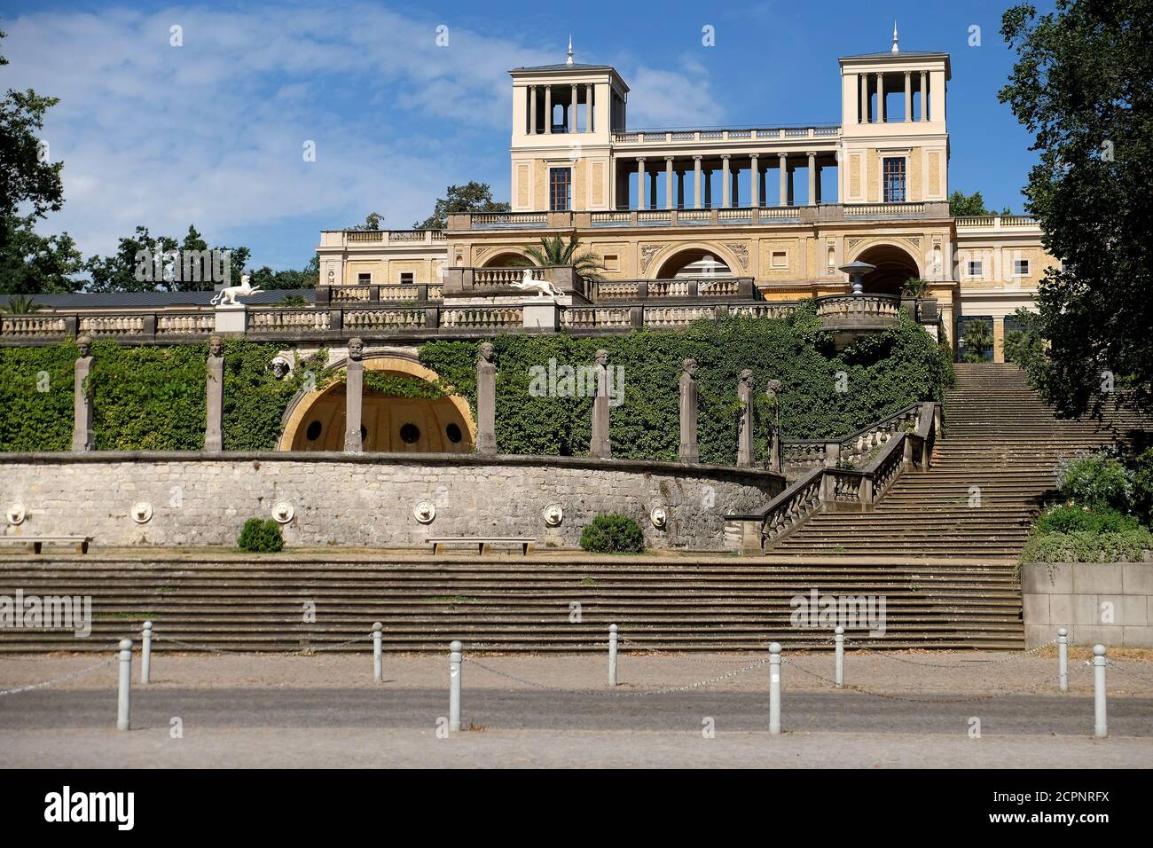 Orangerie, Park Sanssouci, Potsdam, Brandenburg, Deutschland Stockfoto