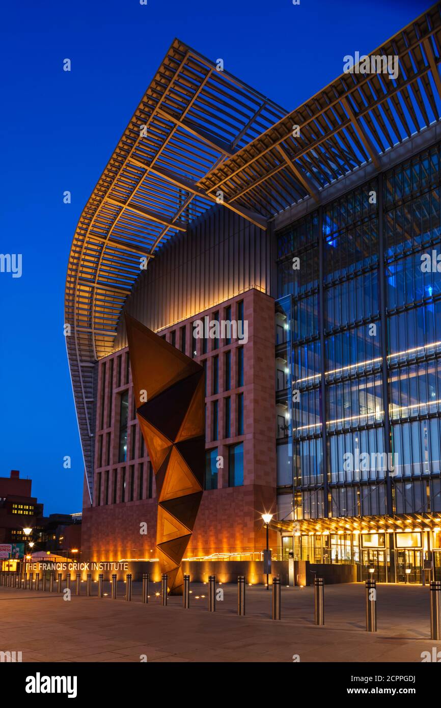 England, London, Kings Cross, das Francis Crick Institute of Bio-Medical Research Stockfoto