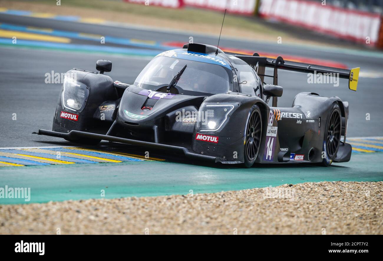 Le Mans, Frankreich. September 2020. 14 Kari Niko (FIN), Heriau Francois (Fra), Eurointernational, Ligier JS P320 - Nissan, Aktion während der 2020 Road to Le Mans, 4. Runde des 2020 Michelin Le Mans Cup auf dem Circuit des 24 Heures du Mans, vom 18. Bis 19. September 2020 in Le Mans, Frankreich - Photo Xavi Bonilla / DPPI Credit: LM/DPPI/Xavi Bonilla/Alamy Live News Stockfoto