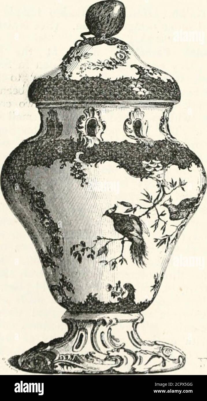 . Ein illustriertes Wörterbuch der Wörter, die in Kunst und Archäologie verwendet werden. Erläuterung der Begriffe, die häufig in Werken über Architektur, Waffen, Bronzen, christliche Kunst, Farbe, Kostüm, Dekoration, Geräte, Embleme, Heraldik, Spitze, persönliche Ornamente, Keramik, Malerei, Skulptur, & c. verwendet werden, mit ihren Ableitungen . 1 Milchkännchen. Unten abgerundet. Die Angelsachsen waren auch reich an Cujis der ]irecious Metalle. Fijj. 272. Vase mit Pourri, Dresden china. Sie verwendeten auch Hornbecher, ebenso wie die Normannen.im 15. Jahrhundert wurden flache Tassen oder Schalen verwendet. Tropfenbildung, Bogen Der Rand eines Daches; die Dachrinnen; die Korona von Stockfoto