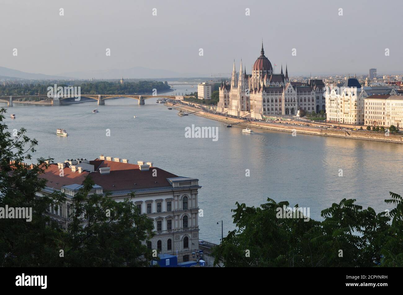 Klassische Architektur von Budapest, Ungarn, Donau Stockfoto