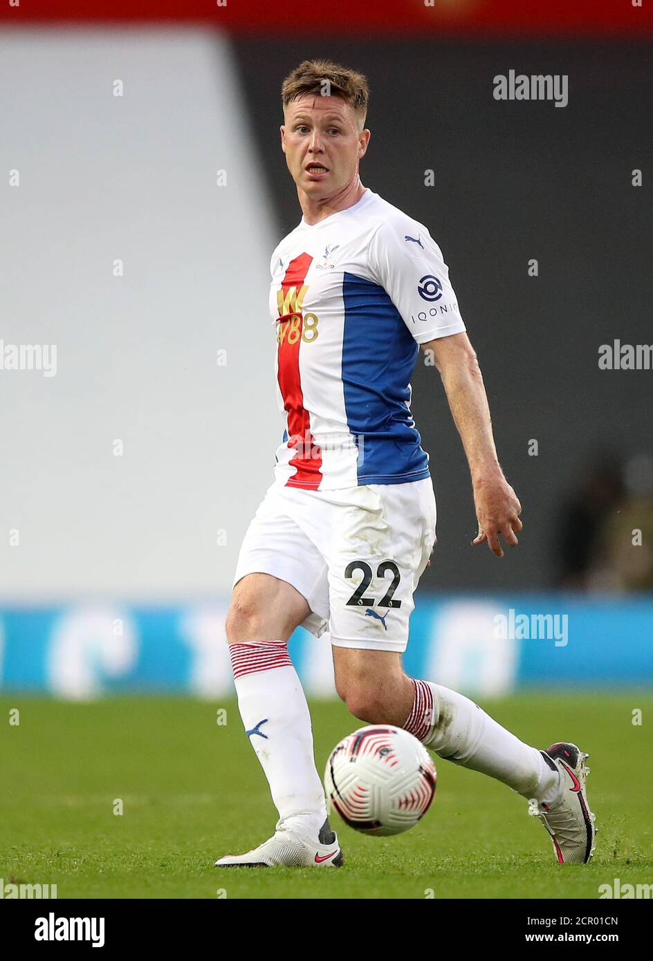 James McCarthy vom Crystal Palace während des Premier League-Spiels in Old Trafford, Manchester. Stockfoto