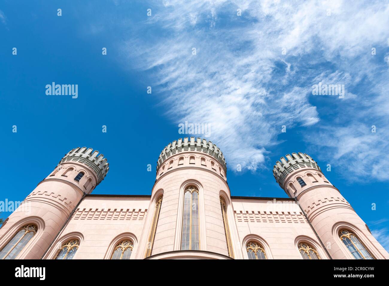 Deutschland, Mecklenburg-Vorpommern, Insel Rügen, Jagdschloss Granitz, beliebtes Ausflugsziel Stockfoto