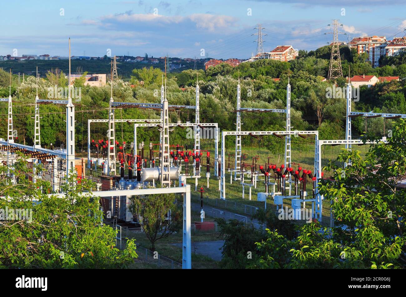 Kraftwerk, Belgrad Serbien Stockfoto