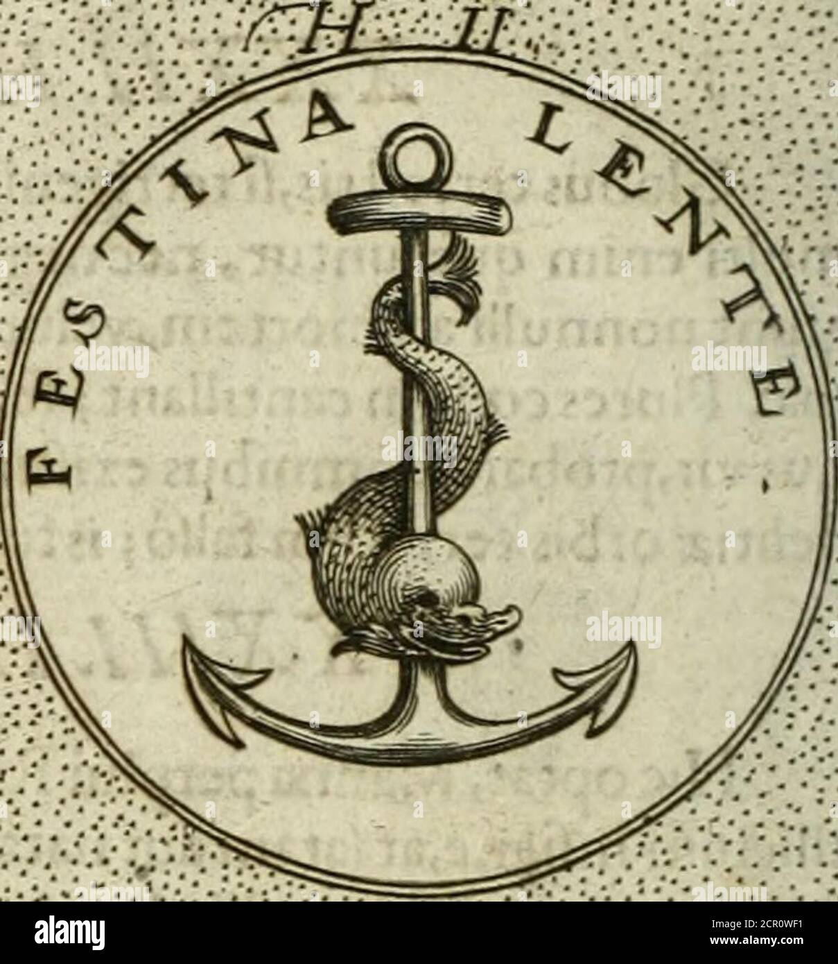 . Symbola diuina & humana pontificum, imperatorum, retum . •ur7^:/f>PR- GermT^exKjffmes   yVaffau/tns.etc. /Tfimricus-iTtT^omfmp: CRA; Crex. Z^uceburaenrie CFF Stockfoto