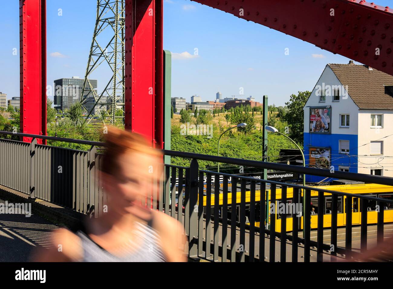 Essen, Nordrhein-Westfalen, Ruhrgebiet, Deutschland, am Krupp-Park, Stadtentwicklungsprojekt Krupp-Guertel im Westviertel der Stadt Stockfoto