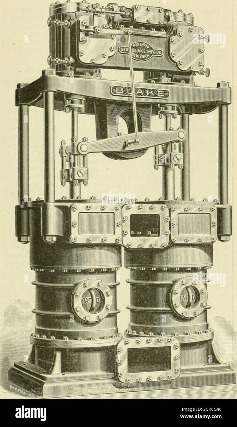 . Amerikanischer Ingenieur und Eisenbahnjournal . Oproduce die größten Ergebnisse mit den geringsten Ausgaben von Brennstoff . Es wurde gesagt, dass dies stark durch die Anwendung der mechanischen Stoker überwunden wird, Aber das ist ein Fehler, den die Testdurchführenden gut bekannt machen.die Ergebnisse sind immer überlegen mit der größeren Intelligenz des Maschinenbedieners.Was derzeit dringend benötigt wird, ist die Idee beiseite zu legen, dass jeder gut genug ist, um Kessel zu feuern und zu verwalten. Der REA-Sohn, warum eine bessere Klasse von Fähigkeiten nicht für diese Arbeit erhalten ist, dass es nicht gesucht wird, AUD nur so lange wie diese Klasse von Operat Stockfoto