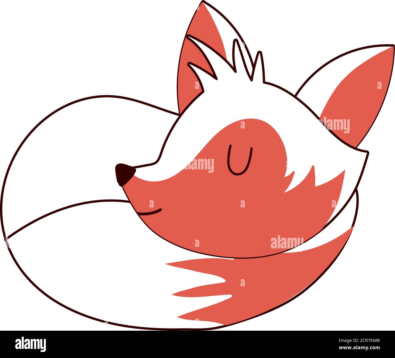 Fox Drawing Face Stockfotos Und Bilder Kaufen Seite 3 Alamy