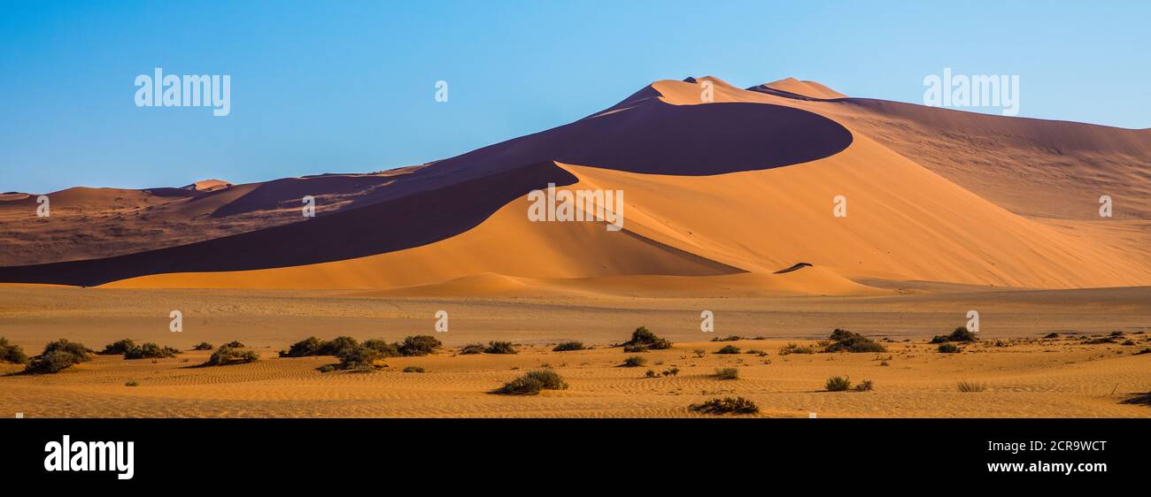 Dünen in Sossuvlei Stockfoto