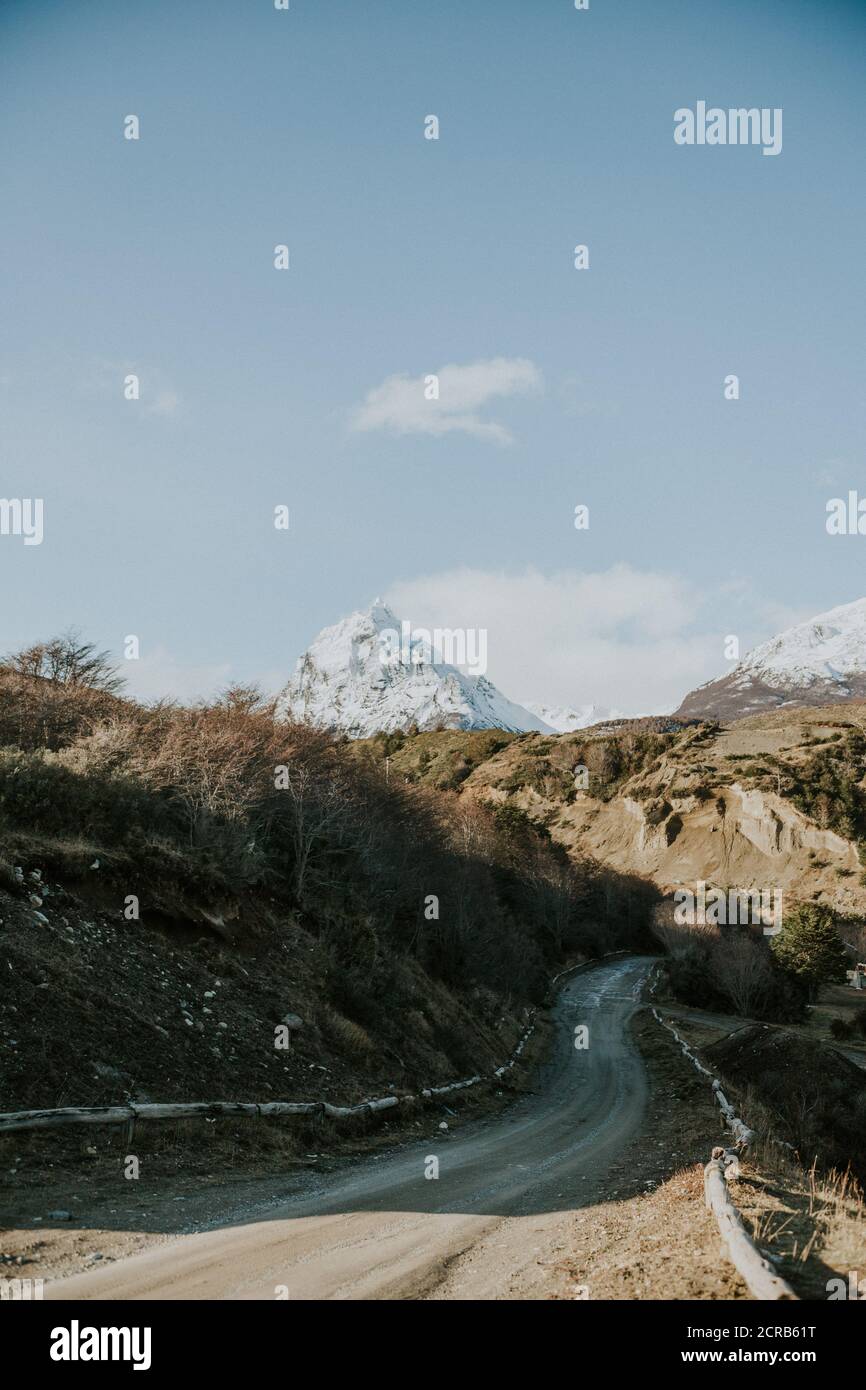 Bilder von Landschaften von Ushuaia - Ende der Welt - Argentinien Stockfoto