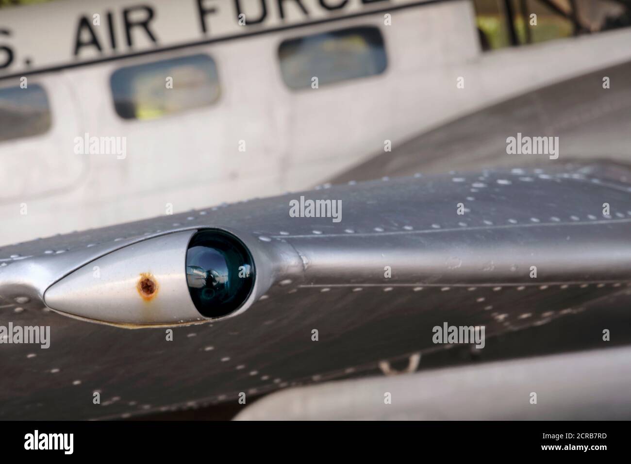 Navigationsanzeige. Air Mobility Command Museum, Dover Air Force Base, Dover, DE. Stockfoto