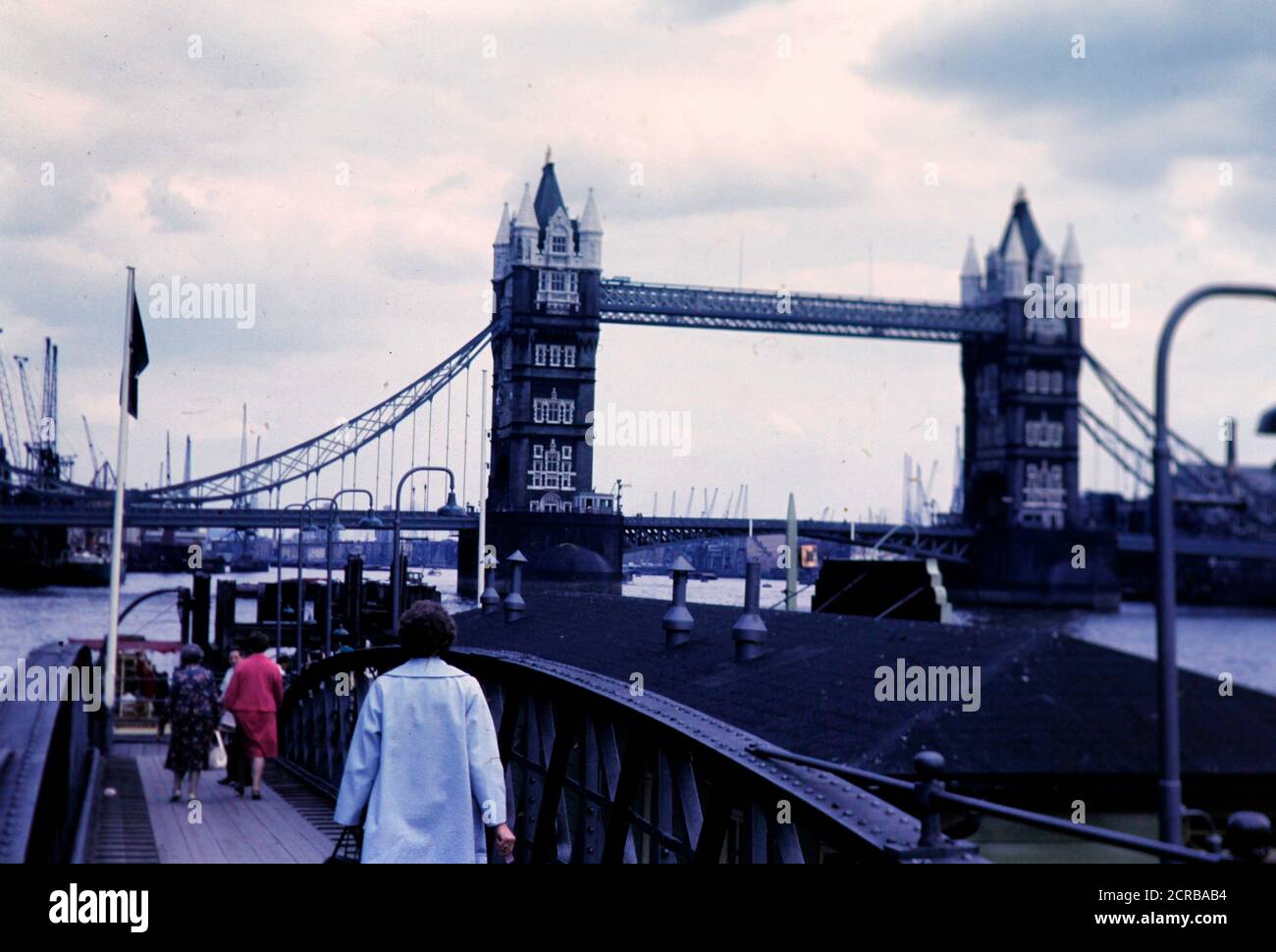 London Bridge im Jahr 1965 Stockfoto
