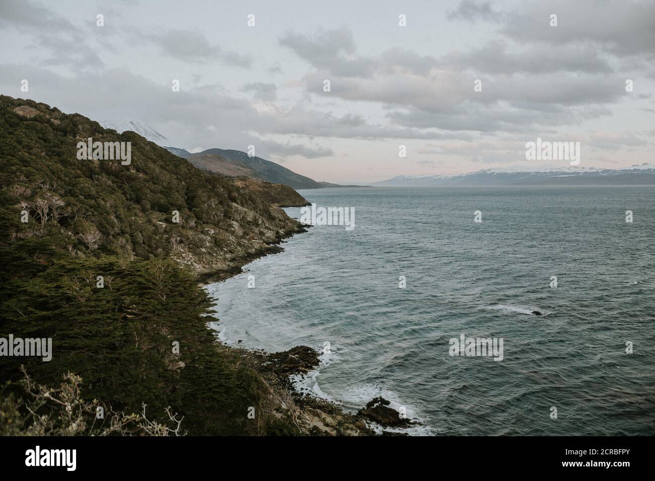 Landschaften von Ushuaia Umgebung Stockfoto