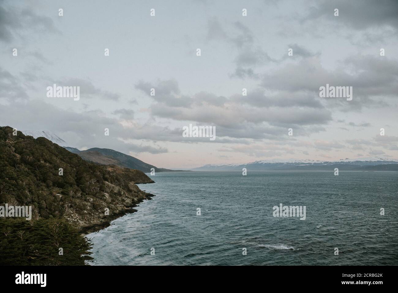 Landschaften von Ushuaia Umgebung Stockfoto