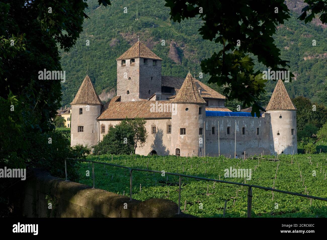 Italien Südtirol Bozen Altstadt Schloss Maretsch Stockfoto