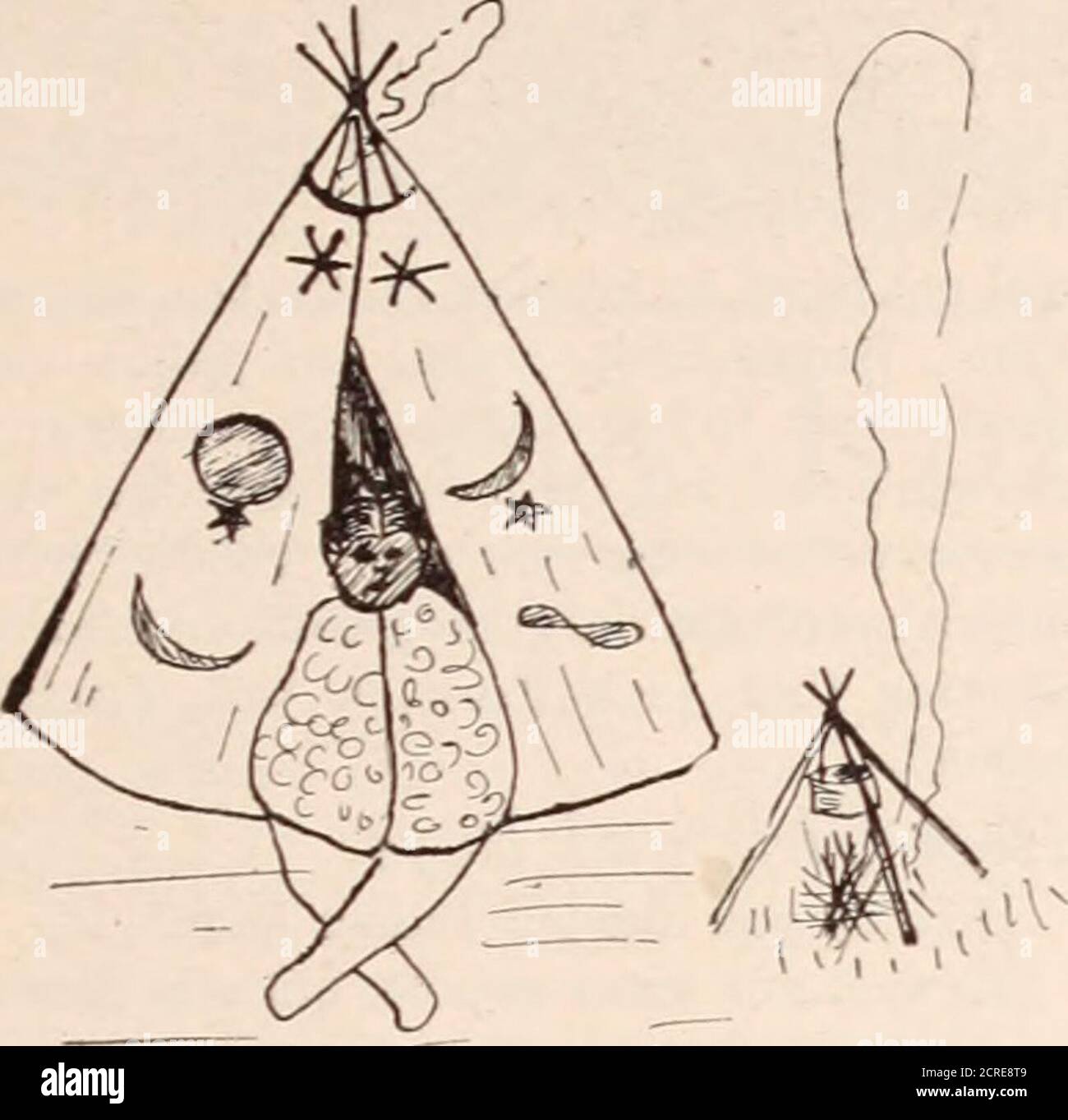 . Baltimore und Ohio Mitarbeiter Magazin . Wigwam Nähkarte (siehe Seite 38) Baltimore and Ohio Magazine. Oktober, igzi 37. Von Eleanor Hills gezeichnet, • Richmond, S. Ich zerreiße ihm die Tasche aus dem Kokosleder aus den Händen. Twoof die anderen sezed den Jungen und hielt ihn, während Big Wolf öffnete die Tasche. Dort lag ein Wempumgürtel, mit seiner schwarzen Schildkröte und ihrer purpurnen Friedenspfeife. Sie sahen den Jungen an und erwarteten, dass er seinen Kopf schamrot aufhängen würde. Stattdessen sah er sie trotzig an. Es gehört mir! Er schrie. Ihr! Puh! Squaw Boy, der stiehlt!Big Chief von Algorquins geben Big Chief ofDekwares Wampum Gürtel. Squaw Boy Steal.Indian s Stockfoto