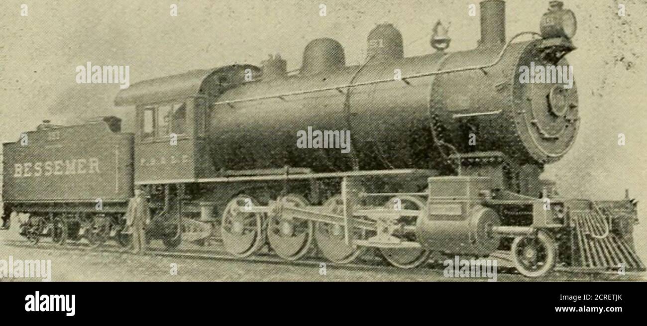 . Amtsverfahren . Steel Tired Wheel Company HERSTELLER ALLER ARTEN VON STAHL MÜDE RÄDER FÜR DEN EISENBAHNSERVICE.General Office, Empire Building, 71 Broadway N. Y. City. KORRESPONDENZ ANGEFORDERT. TAYLOR YORKSHIRE STAY=BOLT IRON KOLBENSTANGEN und ACHSEN von der führenden Eisenbahn verwendet R. MUSHETS -S^^Eis^ STÄHLE tun mehr Arbeit als alle anderen bekannten Stähle DIESE WAREN SIND DER STANDARD DER EXZELLENZ Sole Represenatives in den Vereinigten Staaten, Kanada und Mexiko B. M. JONES & CO. No. 159 Devonshire Street, BOSTON. No. 143 Liberty Street, NEW YORK. AMERIKANISCHE LOKOMOTIVE FIRMA, ERBAUER VON EINZELNEN EXP Stockfoto