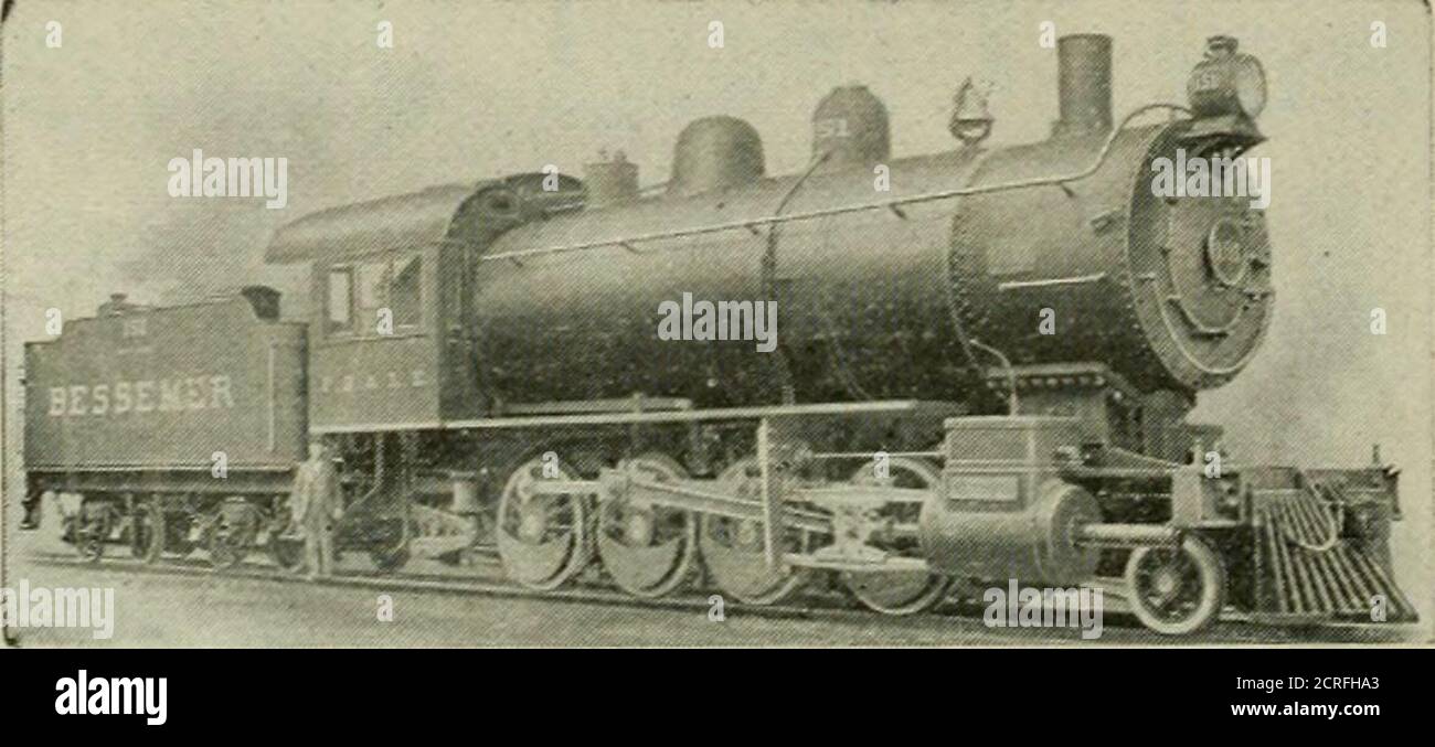 . Amtsverfahren . WHEEL COMPANY HERSTELLER VON ALLEN ARTEN VON STAHL MÜDE RÄDER FÜR DEN EISENBAHNSERVICE. General Office, Empire Building, 71 Broadway N. Y. City. KORRESPONDENZ ANGEFORDERT. T / WLOR Best Yorkshire Stay Bq^ Eisen verwendet von den führenden Eisenbahnen A I, SO TAYLORS BESTEN YORKSHIRE IRO & gt;* F * iston Ffods, / Achsen, Seite^ Stäbe, etc R. MUSH EXS SPEZIELLE UND TITANIC STÄHLE Alle diese Waren sind die STAINDARDS of Excellence. Alleinvertreter in den Vereinigten Staaten B. yv. JOINES SC CO. BOSTON, 81 Milk Street NEW YORK, 143 Liberty Street AMERIKANISCHE LOKOMOTIVE UNTERNEHMEN, BAUHERREN DER EINZIGEN ERWEITERUNG EIN Stockfoto